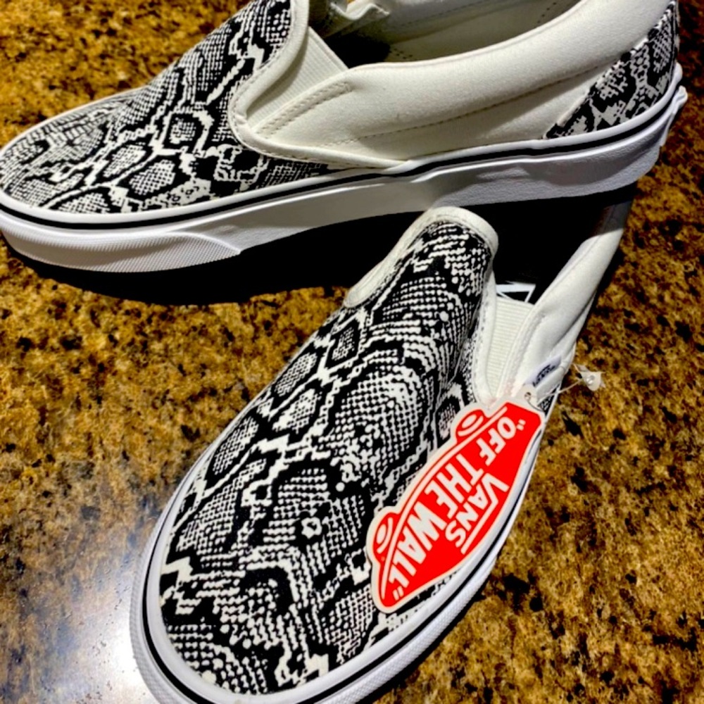 Ladies slip on shoes by Van’s